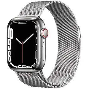 Montre intelligente Apple Watch Series 7 OLED LTE TUVendu parkaufland