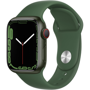 Apple Watch Series 7 OLED 41 mm Numérique Écran tactile 4G Vert Wifi G... pas cher