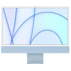 Apple iMac 24" 256 Go SSD 8 Go RAM Puce M1 CPU 8 coeurs GPU 8 coeurs Bleu pas cher