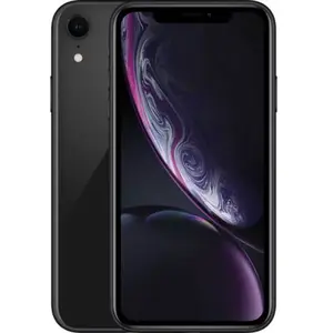 Smartphone Apple iPhone XR 128Go Noir - Reconnaissance faciale - Double caméra - iOS pas cher