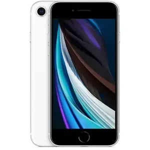 Apple iPhone SE 11,9 cm (4.7") Double SIM hybride iOS 14 4G 128 Go Blanc pas cher