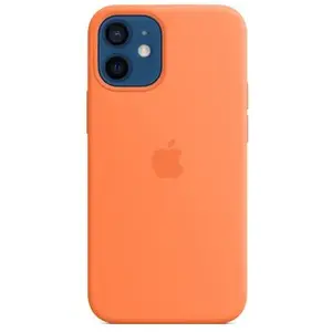 Comparateur de prix : Apple Coque en Silicone avec MagSafe (pour iPhone 12 Mini) - Kumquat