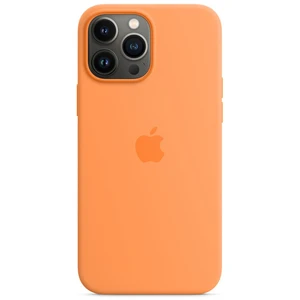 Comparateur de prix : Apple Coque en silicone avec MagSafe pour iPhone 13 Pro Max - Orangé
