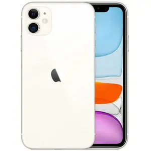 Apple iPhone 11 15,5 cm (6.1") Double SIM iOS 14 4G 128 Go Blanc pas cher