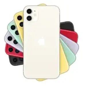 Apple iPhone 11 15,5 cm (6.1") Double SIM iOS 14 4G 64 Go Blanc pas cher