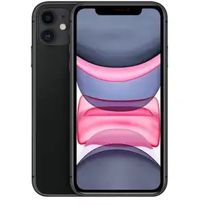 Apple iPhone 11 15,5 cm (6.1") Double SIM iOS 14 4G 64 Go Noir pas cher