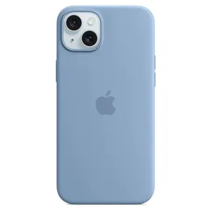 Comparateur de prix : Apple Coque en silicone avec MagSafe pour iPhone 15 Plus Bleu d'hiver
