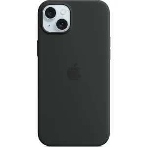 Comparateur de prix : Apple Coque en Silicone avec MagSafe pour iPhone 15 Plus - Noir        