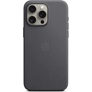 Comparateur de prix : Apple - Coque pour iPhone 15 Pro Max avec MagSafe - tissage fin - Noir
