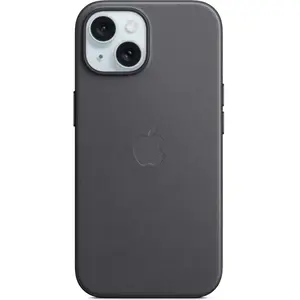 Comparateur de prix : Apple Coque en Tissage Fin avec MagSafe pour iPhone 15 - Noir        