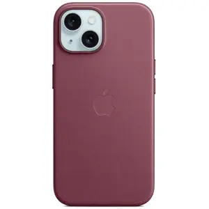 Comparateur de prix : Apple Coque en Tissage Fin avec MagSafe pour iPhone 15 - Mûre        