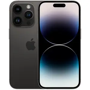Apple iPhone 14 Pro 15,5 cm (6.1") Double SIM iOS 16 5G 128 Go Noir pas cher