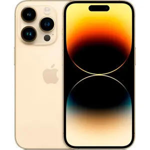 Comparateur de prix : Apple iPhone 14 Pro 15,5 cm (6.1") Double SIM iOS 16 5G 256 Go Or