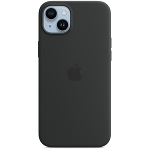 Comparateur de prix : Apple Coque en Silicone avec MagSafe pour iPhone 14 Plus - Minuit        