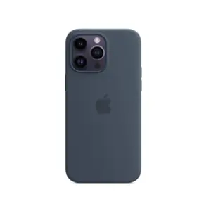Comparateur de prix : Apple Coque en silicone avec MagSafe pour iPhone 14 Pro Max - Bleu orage