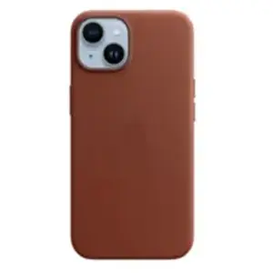 Comparateur de prix : Apple Coque en Cuir avec MagSafe pour iPhone 14 - Terre de Sienne  
