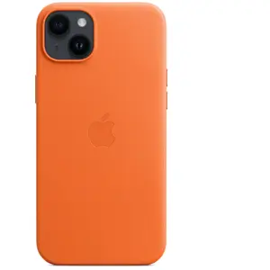 Comparateur de prix : Apple Coque en Cuir avec MagSafe pour iPhone 14 Plus - Orange        