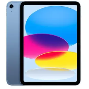 Tablette Apple IPAD 10TH GENERATION (2022) Bleu Wi-Fi 10,9" 256 GB TU pas cher