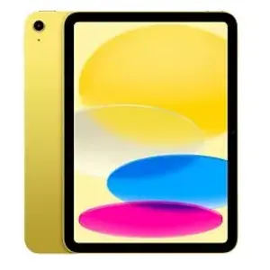 Apple ipad 2022 wi-fi + cellular 64go jaune MPQA3FD/A pas cher