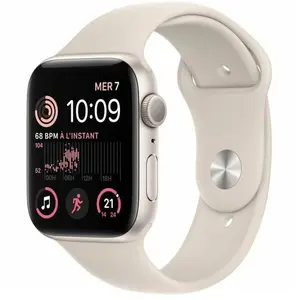Apple Watch SE OLED 44 mm Numérique 368 x 448 pixels Écran tactile Bei... pas cher