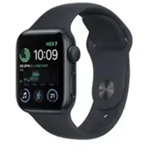 Apple Watch SE OLED 40 mm Noir GPS (satellite) pas cher