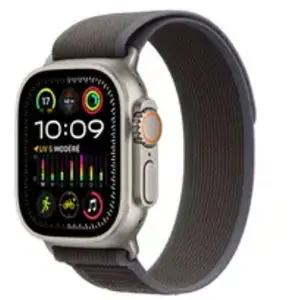 Comparateur de prix : Apple Watch Ultra 2 Titanium bracelet Boucle Trail bleu/noir - M/L
