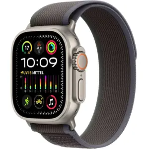 Apple watch ultra 2 49mm blauschwarz trail loop - sm 0194253831761 pas cher