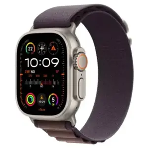 Comparateur de prix : Montre connectée watch ultra 2 titane boucle alpine indigo m MRET3NF/A