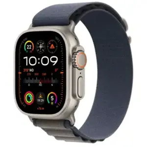 Comparateur de prix : Montre connectée APPLE WATCH Ultra 2 49MM Titane/Boucle Alpine Bleu L