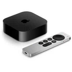 Apple TV 4K Noir, Argent 4K Ultra HD 128 Go Wifi Ethernet/LAN pas cher