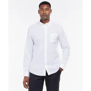 Comparateur de prix : Barbour Nelson Tailored Shirt - Chemise homme White XXL
