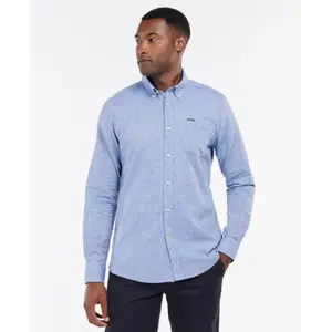 Barbour - Nelson Tailored Shirt - Chemise homme Blue - L