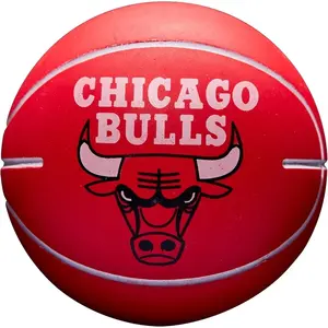 Comparateur de prix : Wilson Ballon NBA Dribbler Chicago Bulls - rouge - Taille 3
