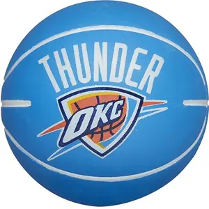 Comparateur de prix : Wilson Ballon NBA Dribbler Oklahoma City Thunder - bleu - Taille 3