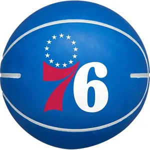 Wilson Balle rebondissante NBA Dribbler Philadelphia 76ers bleu TU pas cher