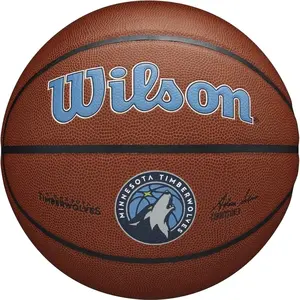 Comparateur de prix : WILSON Ballon Minnesota Timberwolves Team Alliance Marron Taille 7 WTB31XBMN