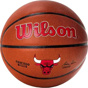 Comparateur de prix : Wilson Ballon Chicago Bulls NBA Team Alliance Marron Taille 7 WTB31XBCH