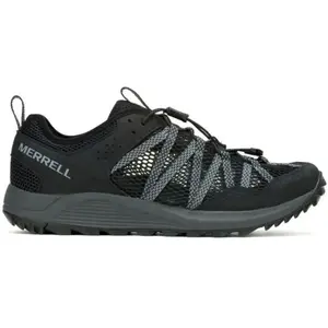 Merrell Homme Wildwood AEROSPORT Walking Shoe, Black, 46 EU pas cher