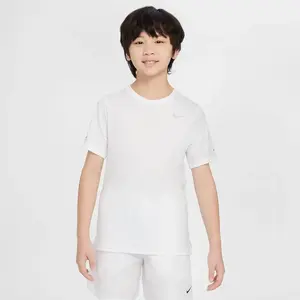 Nike Dri-Fit T-shirt Garçons-blanc, Taille L pas cher