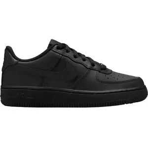 Comparateur de prix : Nike Nike Air Force 1 Older Kids' Shoe - Black, Black 38