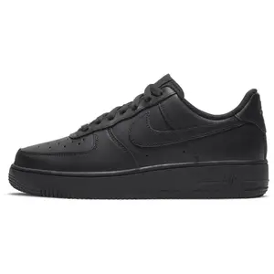 Comparateur de prix : Nike Nike Air Force 1 '07 Women's Shoe - Black/Black, Black/Black 37.5