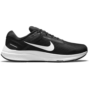 Nike Homme Air Zoom Structure 24 Men s Road Running Shoes, Black White, 46 EU pas cher