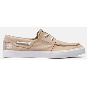 Comparateur de prix : Timberland Mulo Bay - Chaussures bateau homme Light Beige Canvas 42