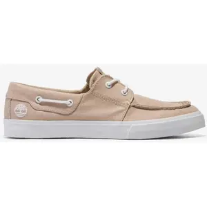 Comparateur de prix : Timberland Mulo Bay - Chaussures bateau homme Light Beige Canvas 40
