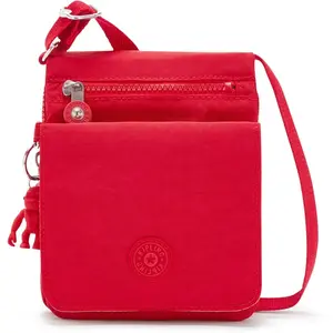 Comparateur de prix : Kipling NEW ELDORADO Petit sac à bandoulière, Red Rouge (Rouge)