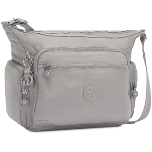 Comparateur de prix : Kipling GABBIE Sac à bandoulière de taille moyenne, Grey Gris (Gris)