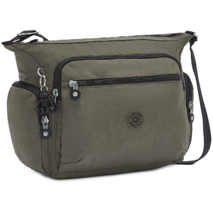 Comparateur de prix : Kipling GABBIE Sac à bandoulière de taille moyenne, Green Moss (Vert)