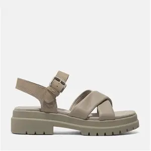 Timberland - Sandale London Vibe à bride arrière pour femme en beige, Femme, Beige, Taille: 39.5