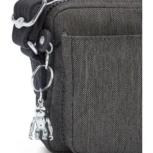 Kipling ABANU Petit sac à bandoulière, Black Peppery (Noir) pas cher
