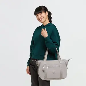 Comparateur de prix : Kipling Fourre Tout Art Grey Gris Standard Femme 100% Polyamide